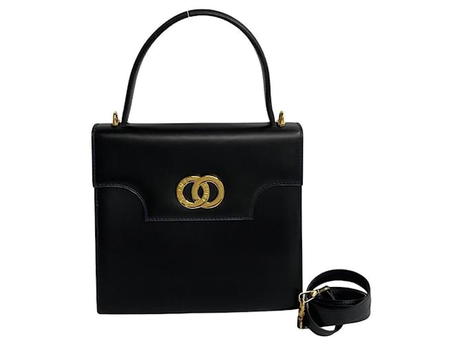 Céline Leather Handbag Black Pony-style calfskin  ref.1311230