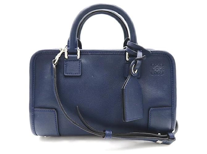 Loewe Leather Amazona 23 Blue  ref.1311330