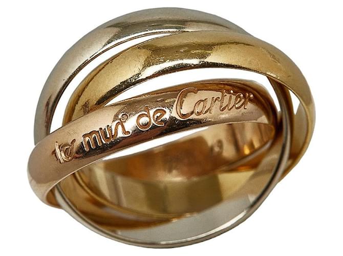 Cartier 18k Trinity Ring D'oro  ref.1311380