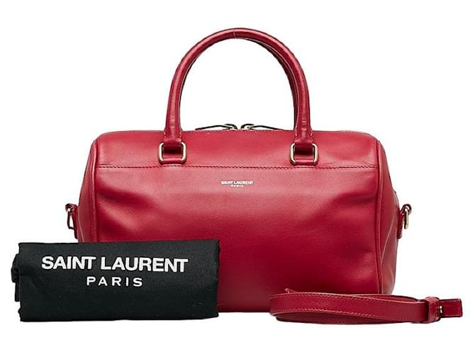 Yves Saint Laurent Klassischer Baby-Seesack Pink Kalbähnliches Kalb  ref.1311545