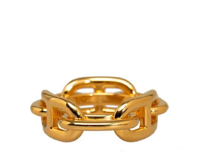 Hermès Régate Scarf Ring Golden  ref.1311556