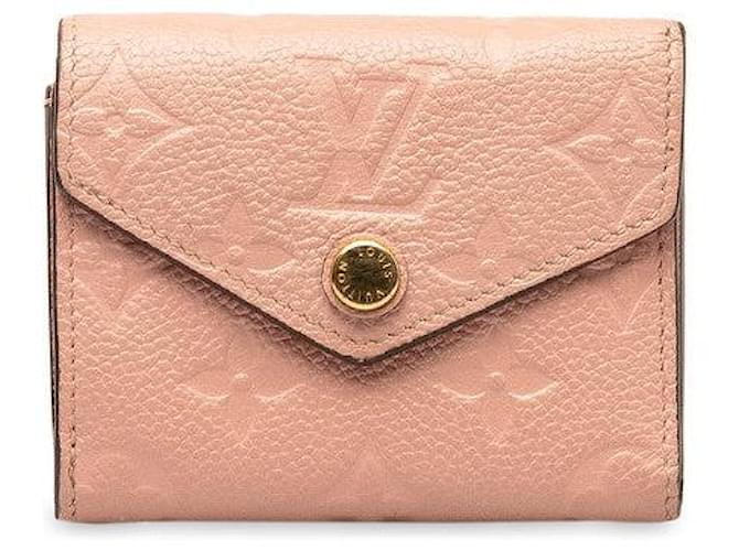 Louis Vuitton Monogramm-Empreinte-Geldbörse Zoe Pink Kalbähnliches Kalb  ref.1311616