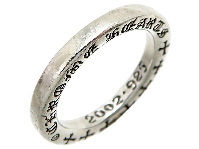 Chrome Hearts Silberner NTFL-Abstandsring