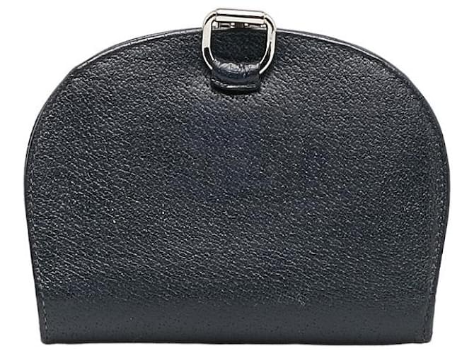 Gucci Leather Bifold Wallet Black Pony-style calfskin  ref.1311707