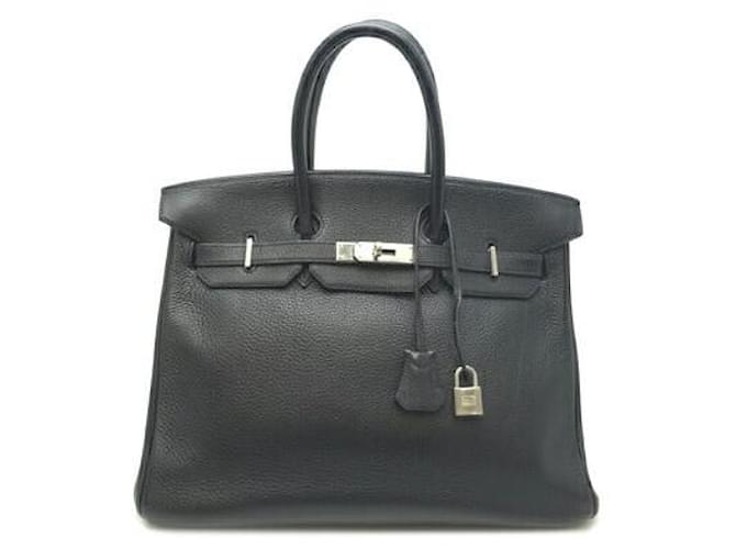 Hermès Togo Birkin 35 Black Pony-style calfskin  ref.1311760