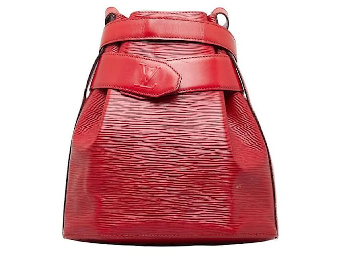 Louis Vuitton Epi Sac de Paule Vermelho Bezerro-como bezerro  ref.1311854