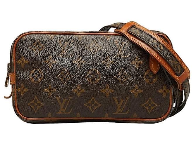 Louis Vuitton Monogram Pochette Marly Bandouliere Brown  ref.1311886