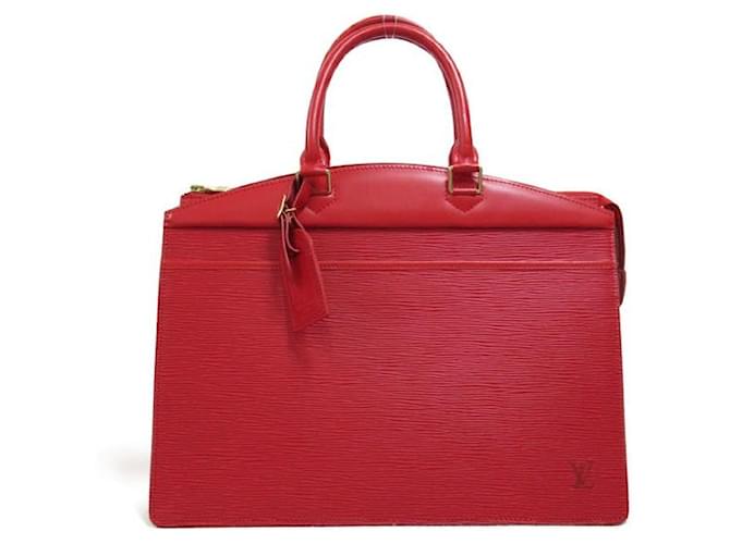 Louis Vuitton Epi Riviera Rosso Pelle  ref.1311914