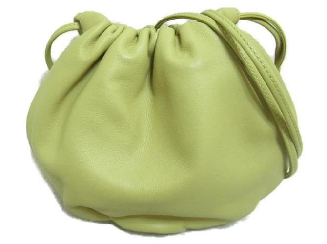 Bottega Veneta Pouch Crossbody Bag Green Pony-style calfskin  ref.1311988