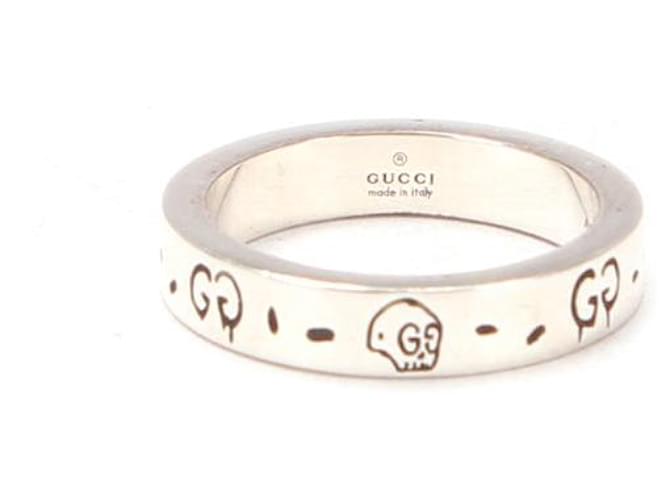 Gucci Silberner GG Ghost Ring Geld  ref.1312074