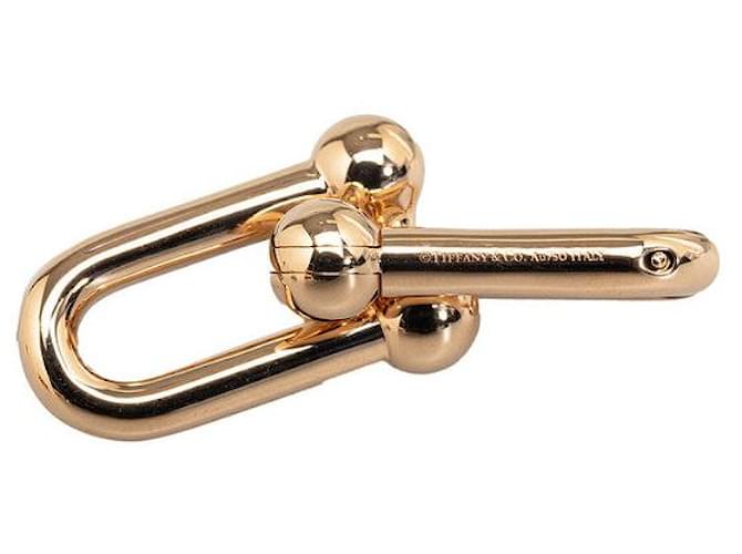 Tiffany & Co 18k Gold - Boucles d'oreilles à gros maillons HardWear Doré  ref.1312250
