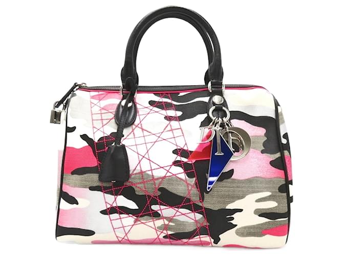 Dior x Anselm Reyle Boston Bag Multiple colors Cloth  ref.1312325
