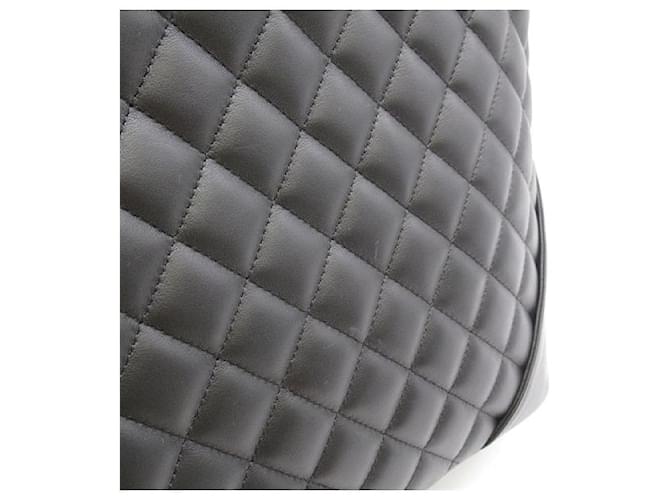 Chanel CC Cambon Tote Bag Black Lambskin  ref.1312415