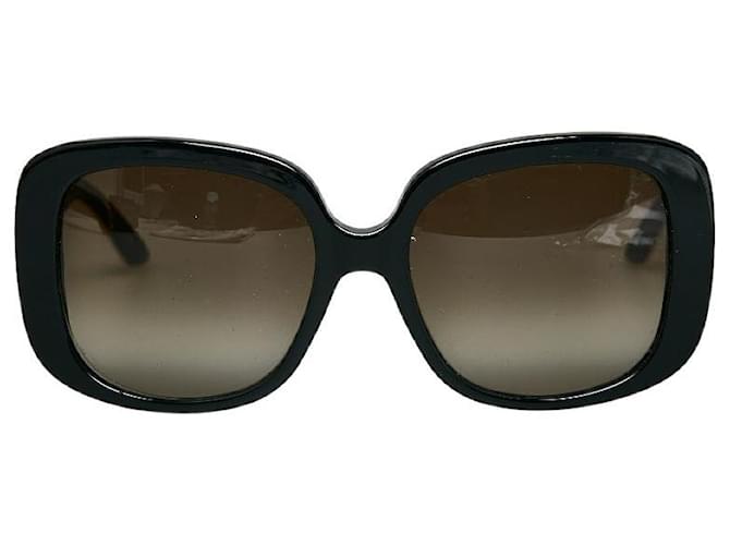 Dior Óculos de Sol Grandes Cannage Preto Plástico  ref.1312433