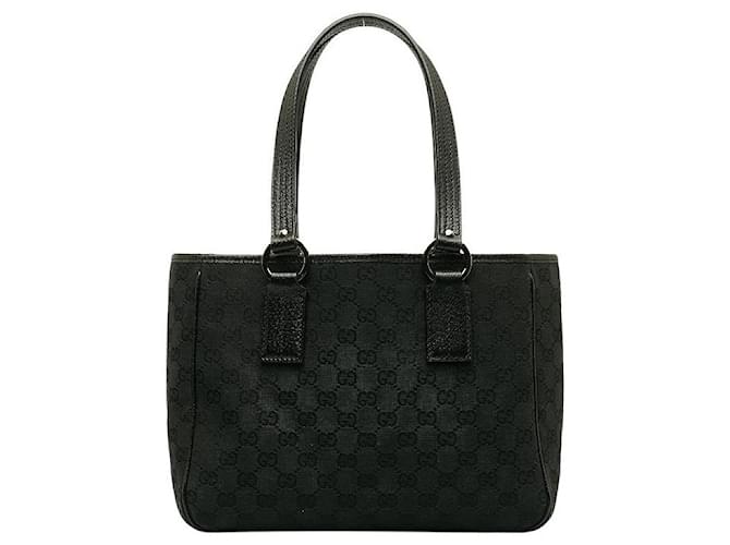 Gucci GG Canvas Tote Bag Black Cloth  ref.1312499