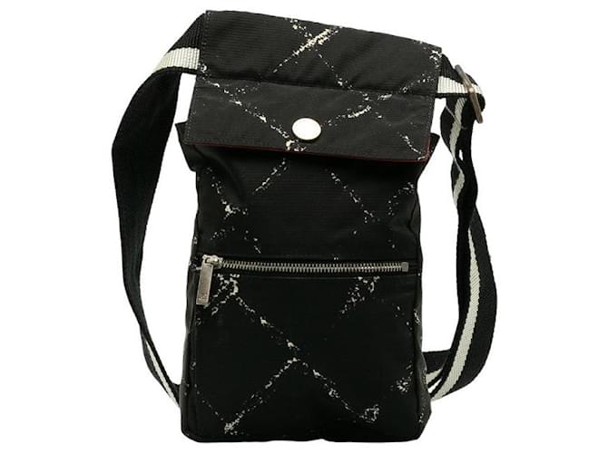 Chanel Travel Ligne Waist Bag Black Nylon  ref.1312504