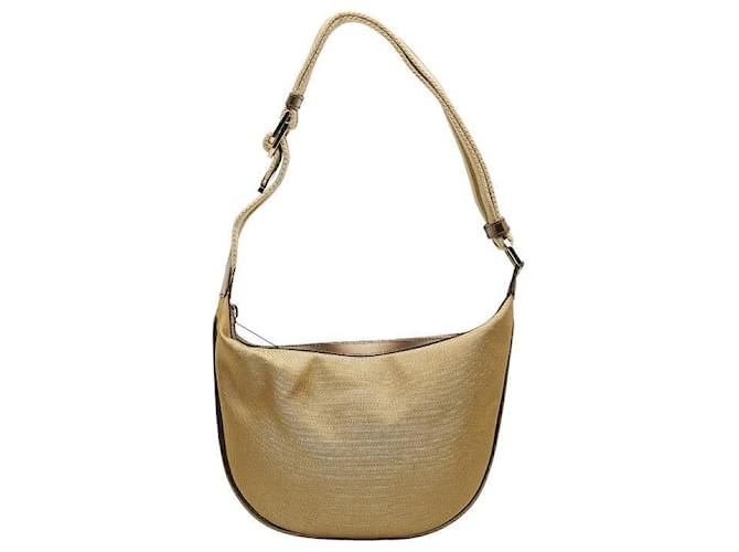 Gucci GG Canvas Shoulder Bag Golden Cloth  ref.1312577