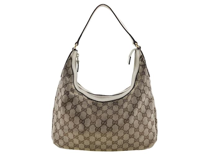Gucci GG Canvas Shoulder Bag Brown Cloth  ref.1312578