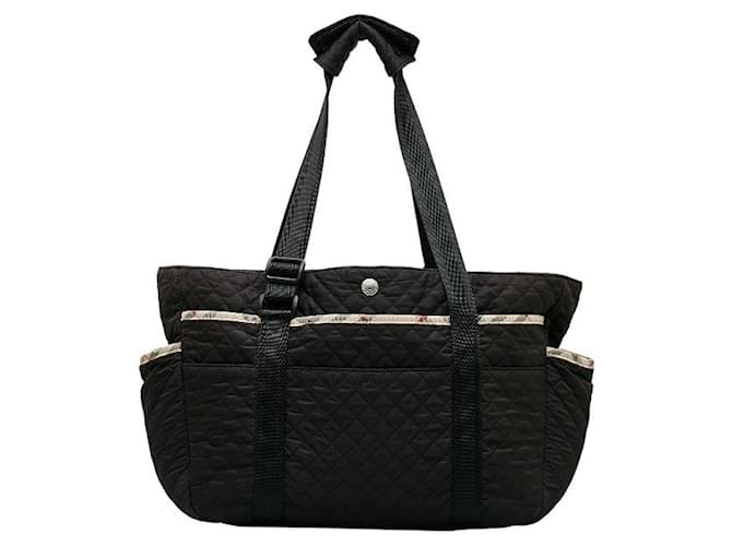 Burberry Quilted Nylon Diaper Bag Black  ref.1312751