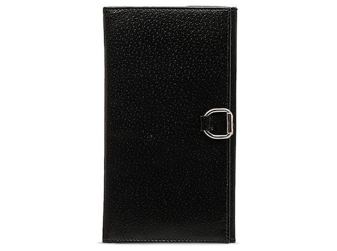 Gucci Leather Bifold Wallet Black Pony-style calfskin  ref.1312807