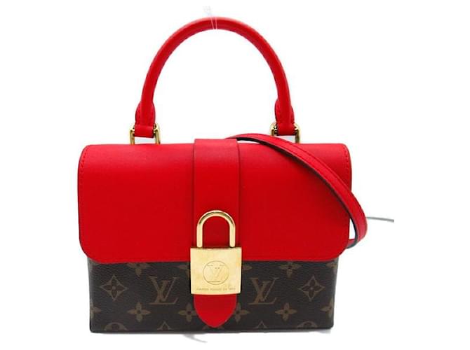 Louis Vuitton Monogram Locky BB Red  ref.1312914