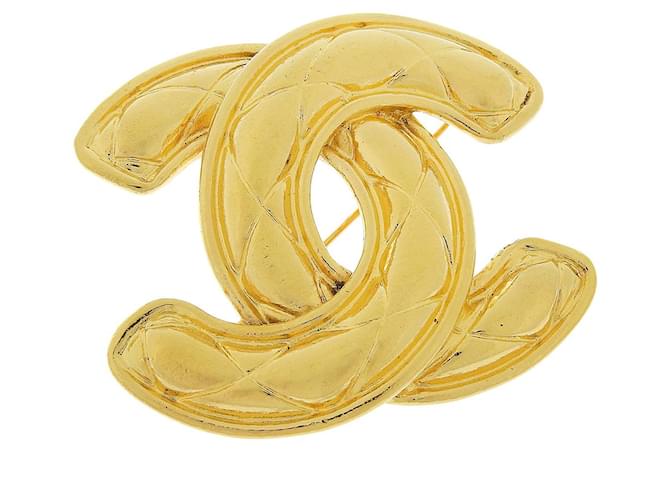 Chanel COCO Mark Golden Metal  ref.1313126