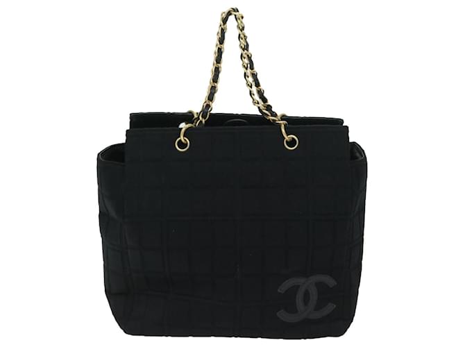 Timeless Chanel Evelyne TPM Black Cotton  ref.1313150