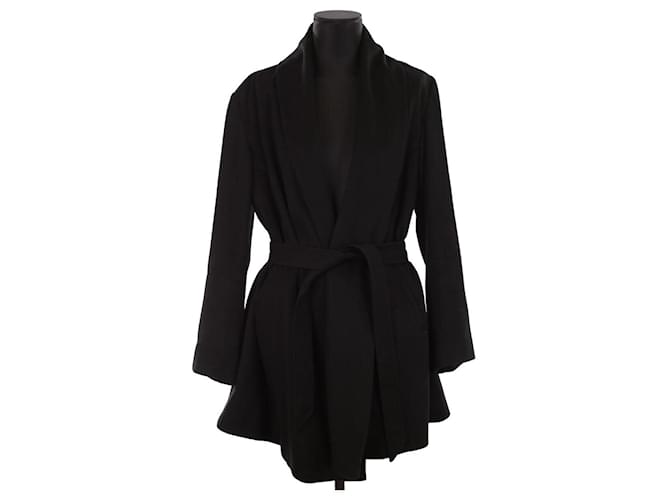 Marina Rinaldi Wool jacket Black  ref.1313254