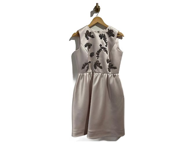 DICE KAYEK Kleid T.FR 40 Polyester Grau