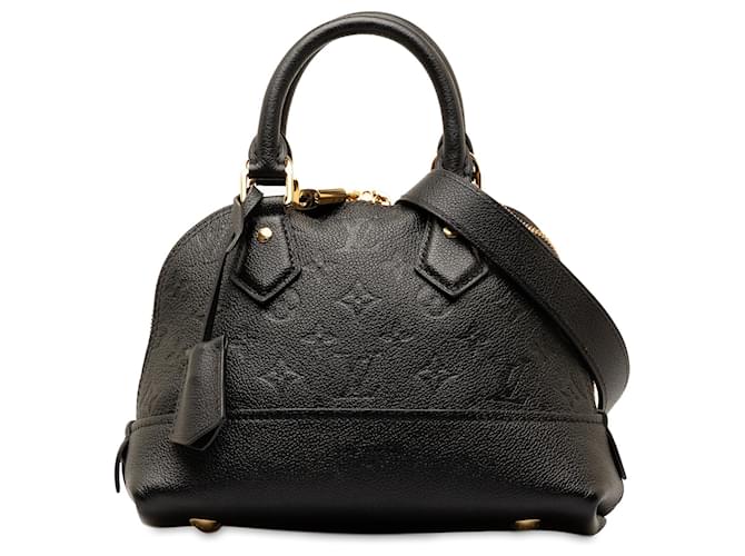 Bolso satchel Louis Vuitton Empreinte Neo Alma BB negro con monograma Cuero  ref.1313308