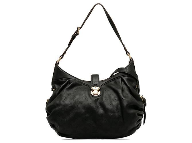 Black Louis Vuitton Monogram Mahina XS Crossbody Bag Leather  ref.1313353