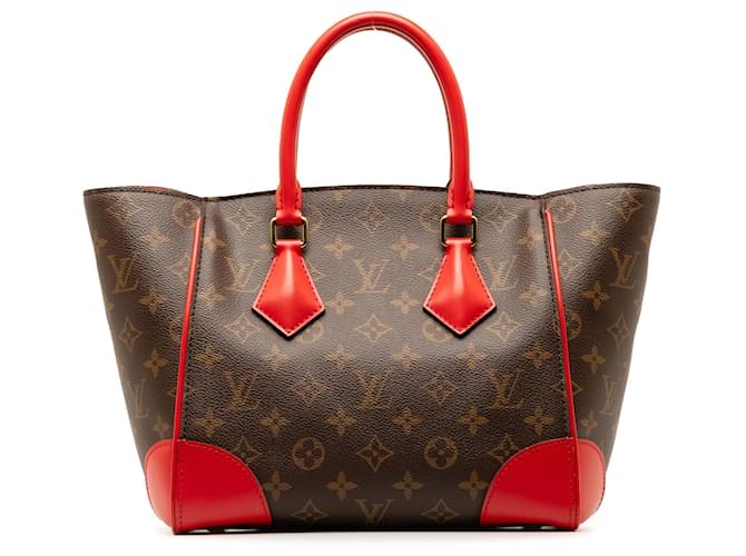 Brown Louis Vuitton Monogram Phenix PM Satchel Leather  ref.1313371