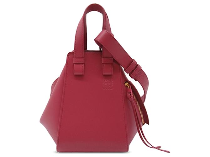 Pink Loewe Small Hammock Bag Satchel Leather  ref.1313393