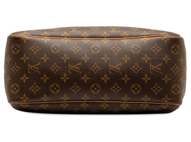 Brown Louis Vuitton Monogram Deauville Handbag Leather  ref.1313433