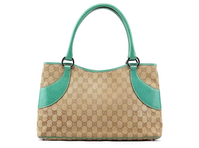 GUCCI Totes Cotton Beige Jackie  ref.1313511