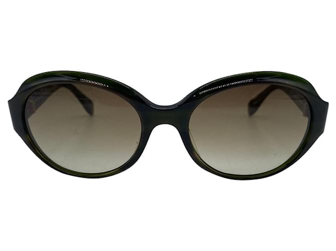 OLIVER PEOPLES  Sunglasses T.  plastic Green  ref.1313562