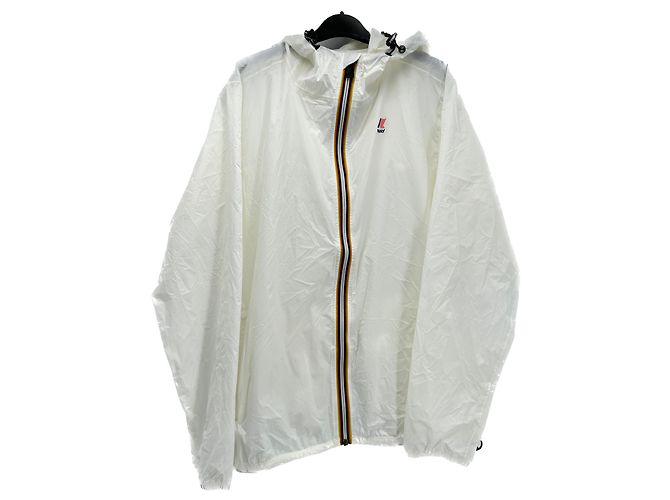 K-WAY Jacken T.Internationales M-Polyester Weiß