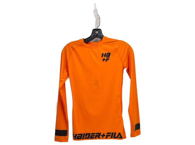 HAIDER ACKERMANN T-Shirts T.Internationales S-Polyester Orange  ref.1313595