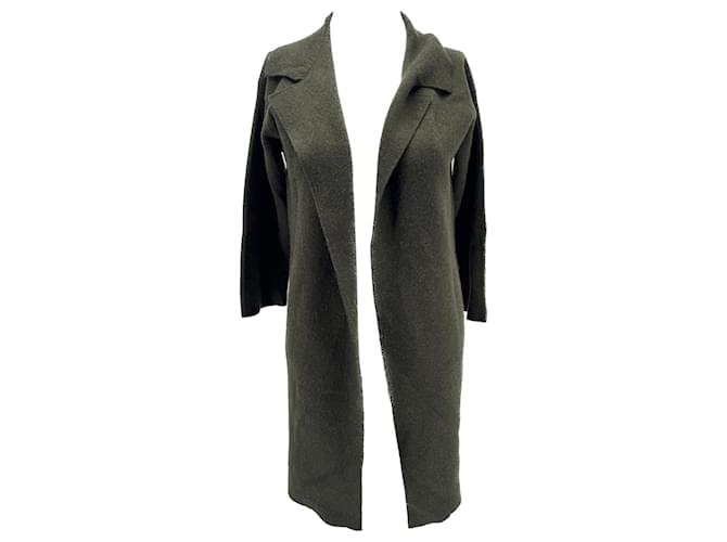 LEETHA  Coats T.International S Cashmere Khaki  ref.1313603