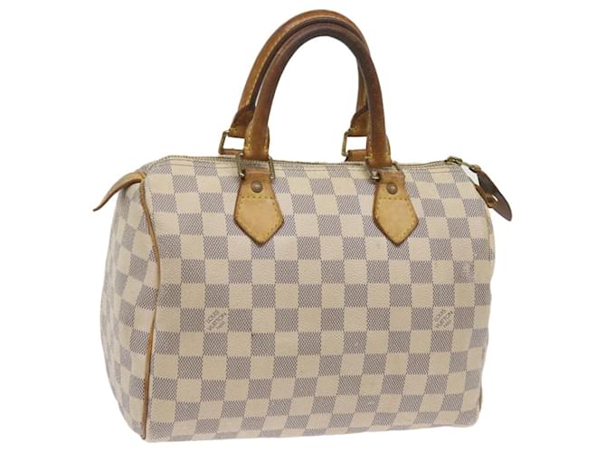 Louis Vuitton Damier Azur Speedy 25 Hand Bag N41534 Auth LV 68756  ref.1313870