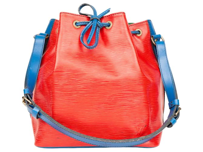Louis Vuitton Epi Leather Sac Noe Petit Tricolor Bag Multiple colors  ref.1314038