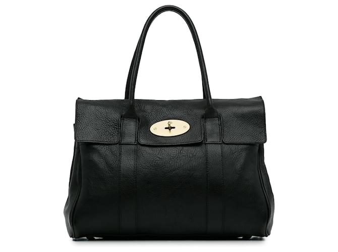 Mulberry Black Bayswater Heritage Leather Pony-style calfskin  ref.1314141