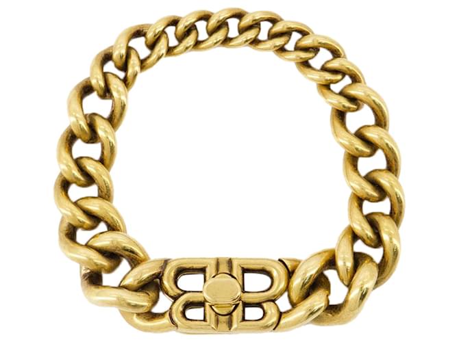 Monaco Gourmt Bracelet - Balenciaga - Brass - Gold Golden Metallic  ref.1314181