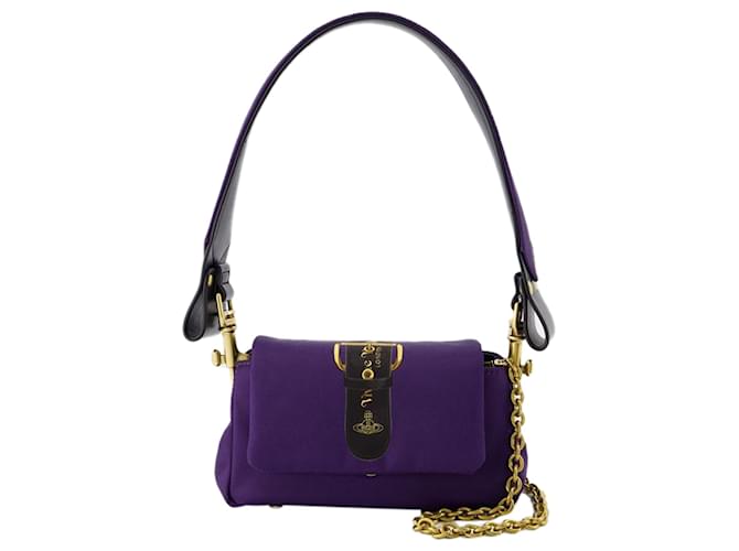 Hazel Small Bag - Vivienne Westwood - Synthetic - Purple  ref.1314193