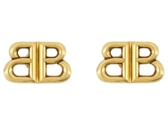 Monaco Stud Xs Earrings - Balenciaga - Synthetic - Gold Golden Metallic  ref.1314195
