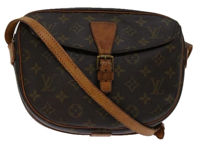 LOUIS VUITTON Monogram Jeune Fille MM Shoulder Bag Vintage M51226 LV Auth 68440 Cloth  ref.1314297