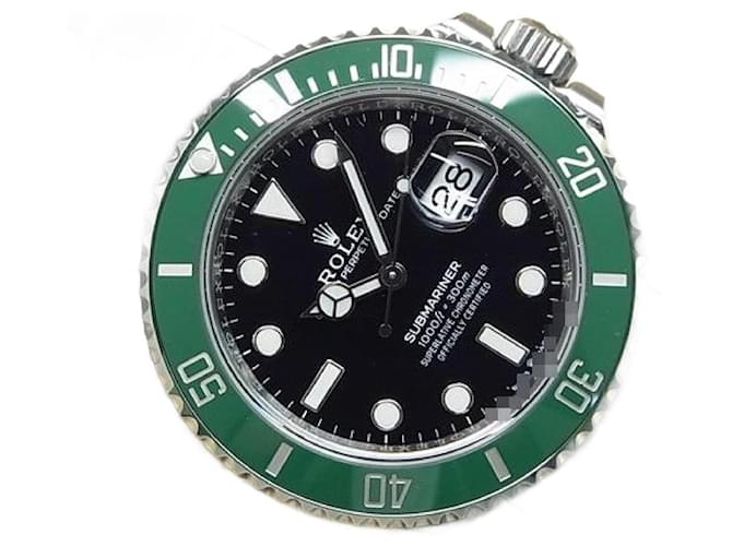 ROLEX Submariner date green bezel 126610LV '22 purchased Mens Silvery Steel  ref.1314410