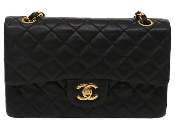 Chanel Timeless Black Leather  ref.1314477