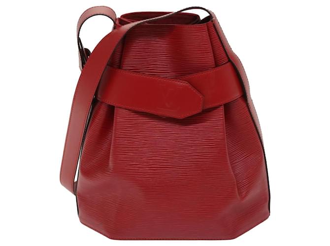 Louis Vuitton Sac d'épaule Red Leather  ref.1314498