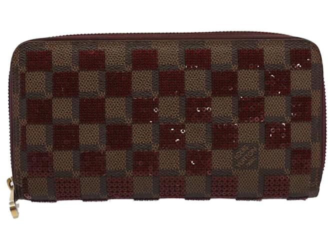 Louis Vuitton Zippy Wallet Brown Cloth  ref.1314500